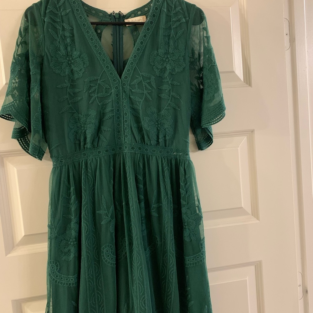 Emerald dress